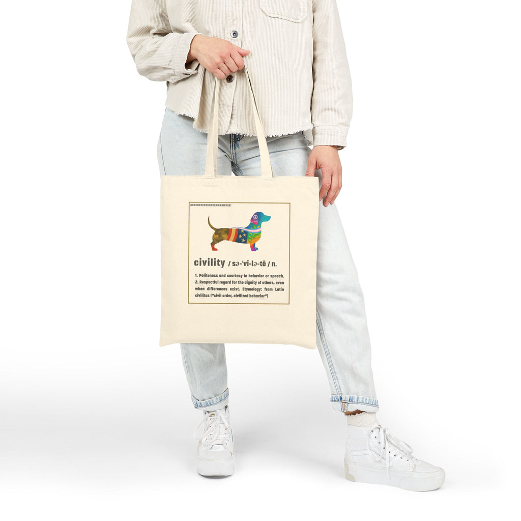 "Civility" Threads of Unity™ Tote Bag