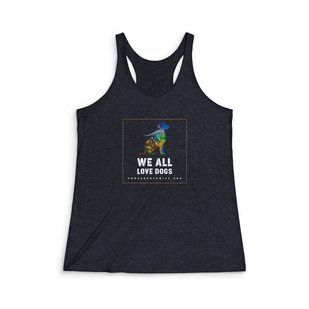 "We All Love Dogs, Retriever" Threads of Unity™ Women's Tank Top