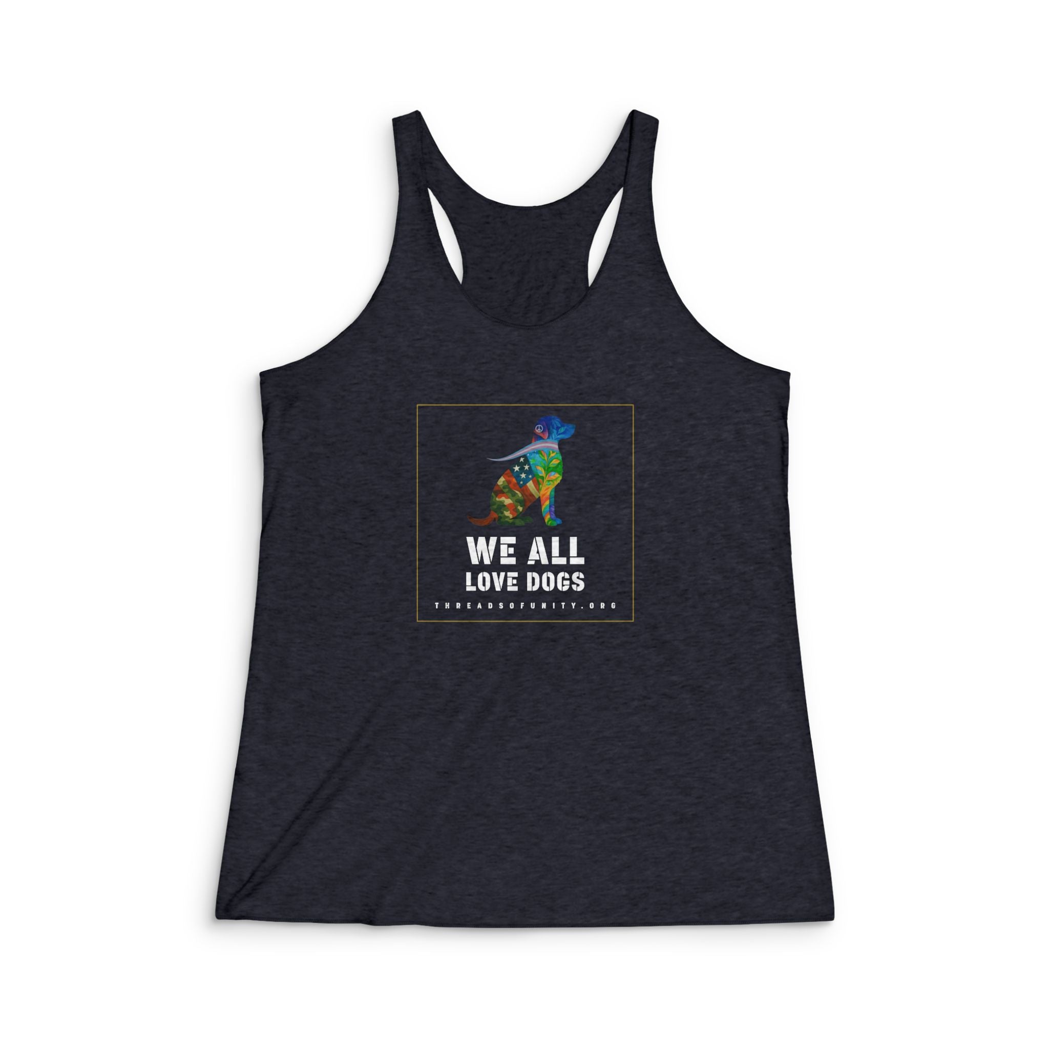 "We All Love Dogs, Retriever" Threads of Unity™ Women's Tank Top