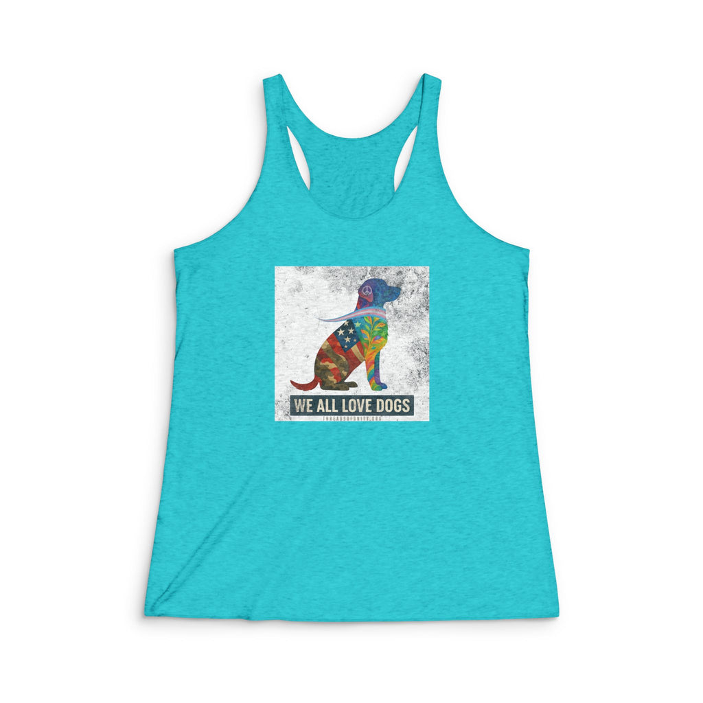 "We All Love Dogs" Threads of Unity™ Women's Tank Top
