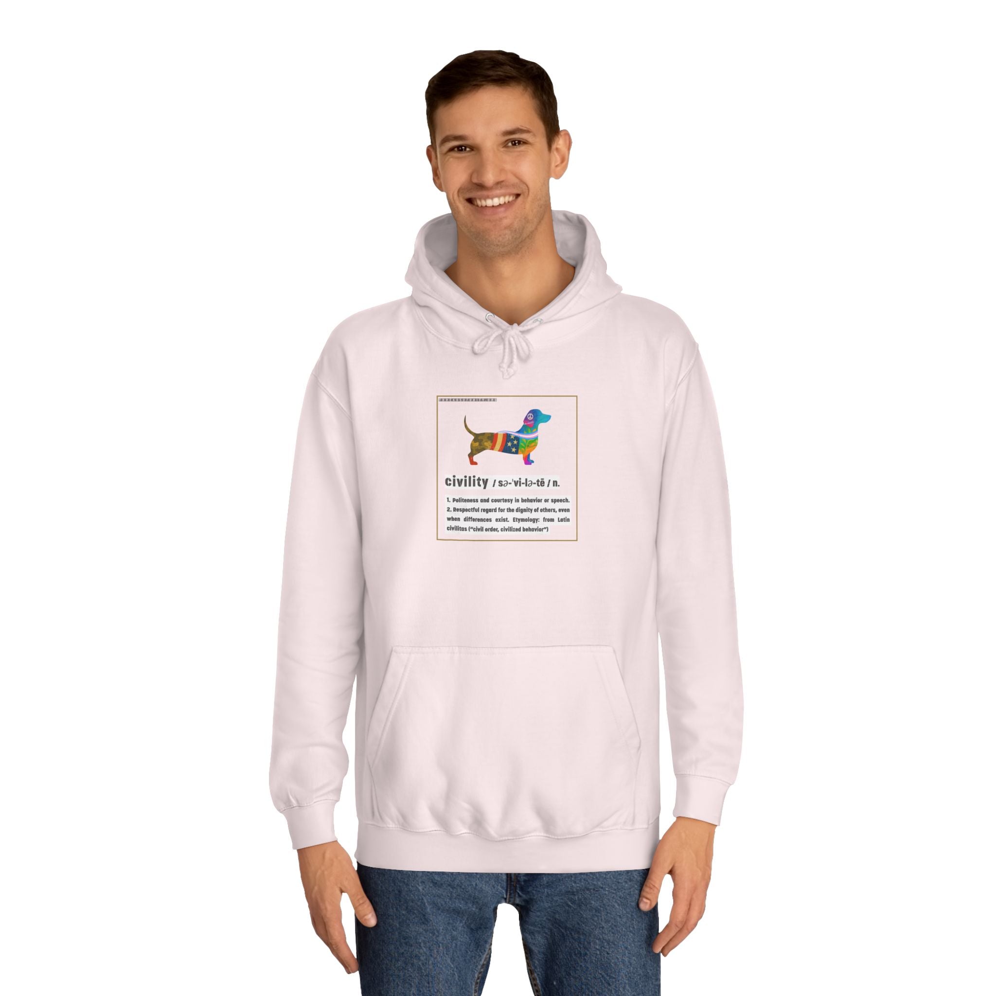 "Civility" Threads of Unity™ Unisex College Hoodie