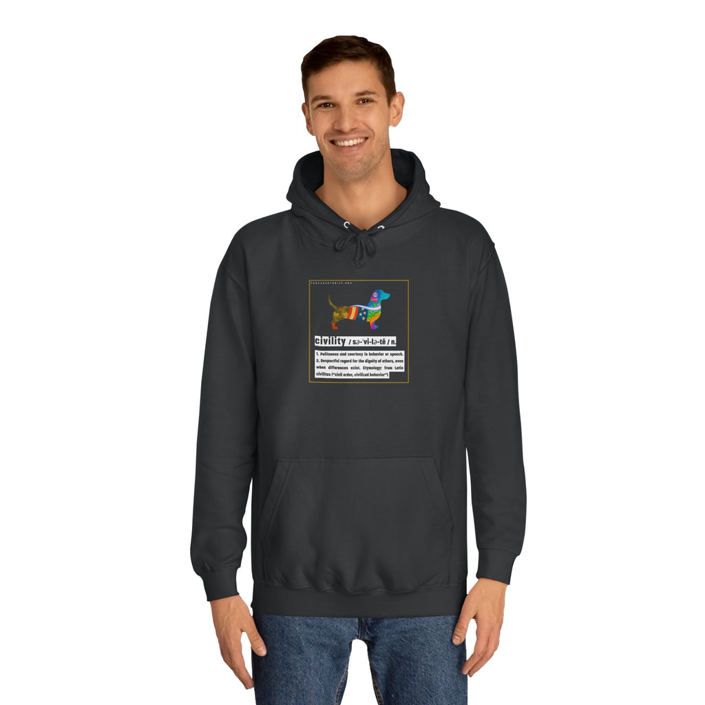 "Civility" Threads of Unity™ Unisex College Hoodie