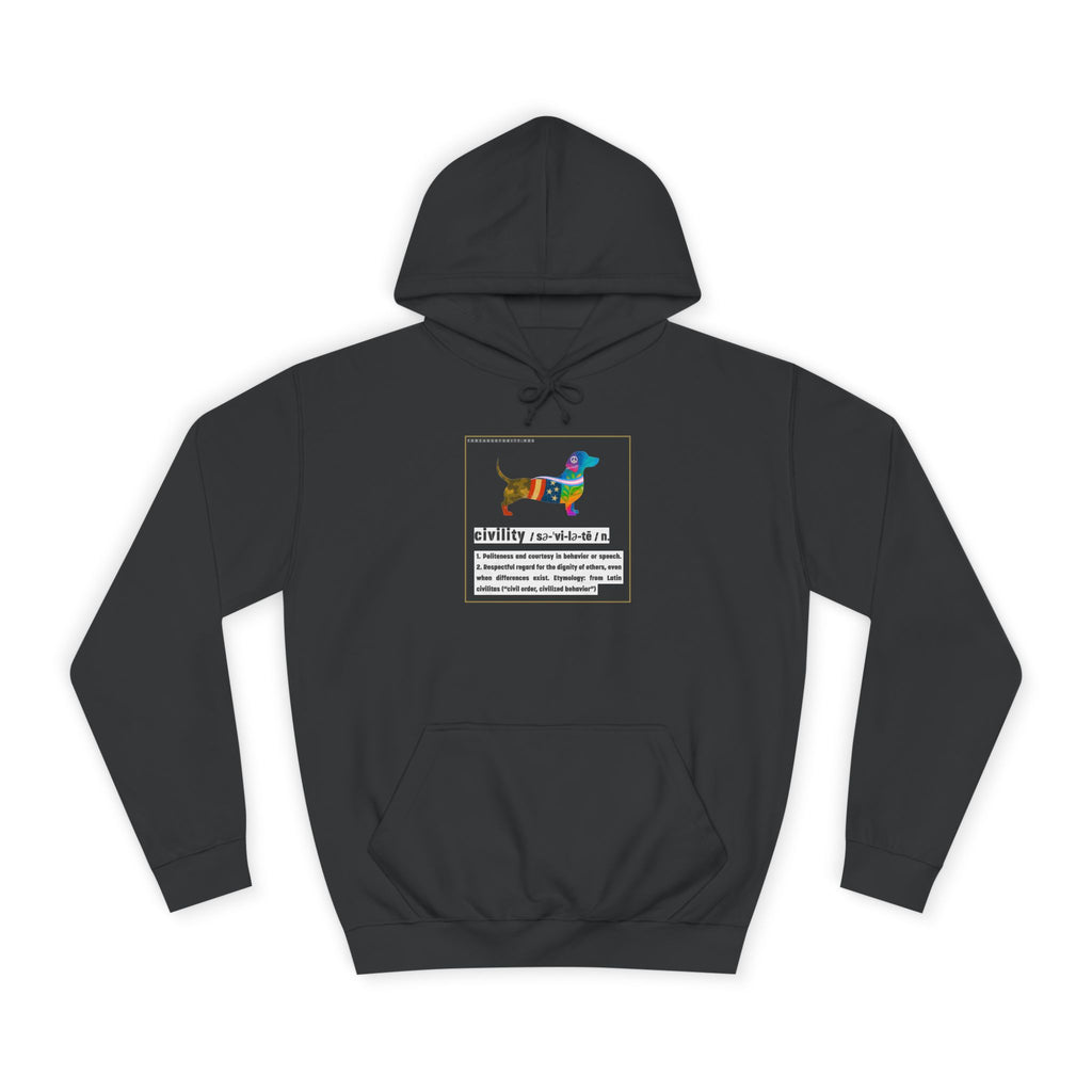 "Civility" Threads of Unity™ Unisex College Hoodie