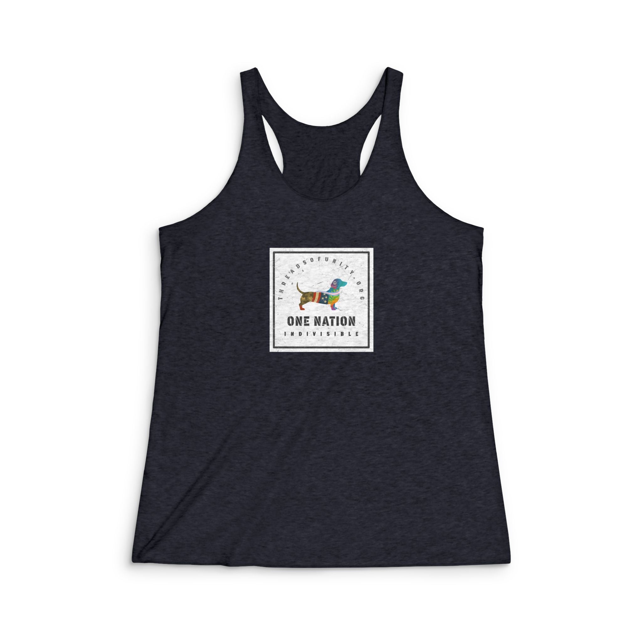 "One Nation, Indivisible Hound" Threads of Unity™ Women's Tank Top