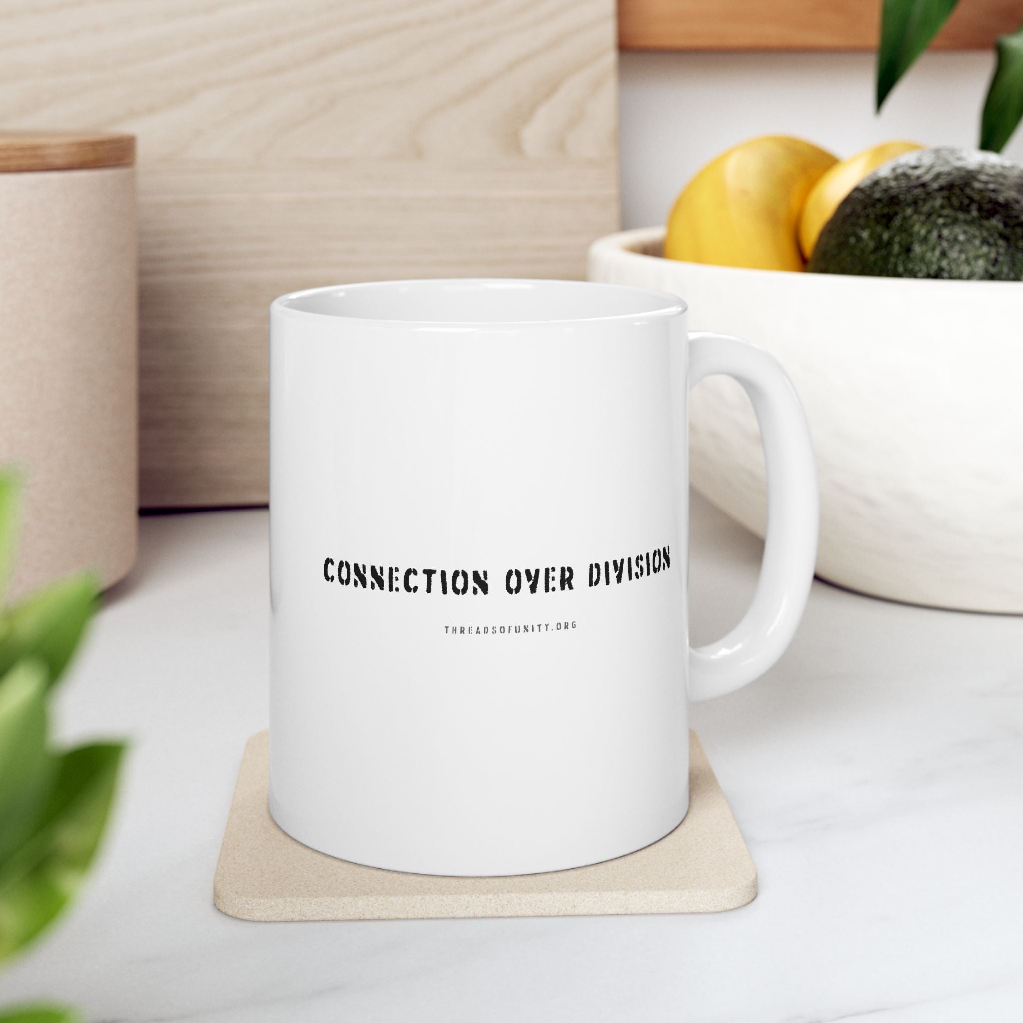 Ceramic "We All Love Dogs" Color Inversion Unity Mug (11oz, 15oz)