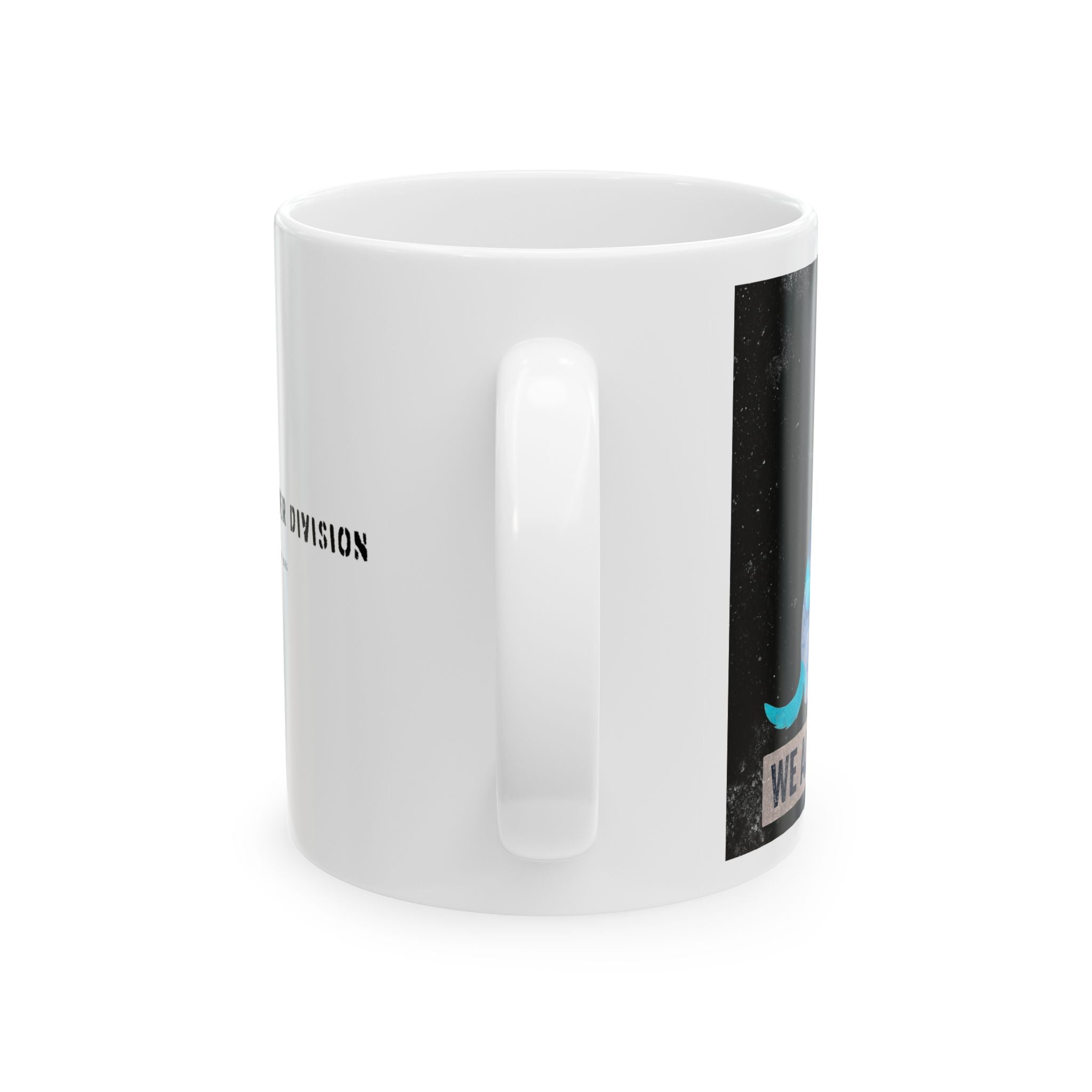 Ceramic "We All Love Dogs" Color Inversion Unity Mug (11oz, 15oz)