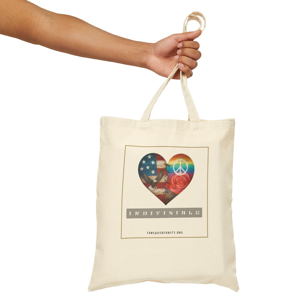 "Indivisible Heart" Threads of Unity™ Tote Bag
