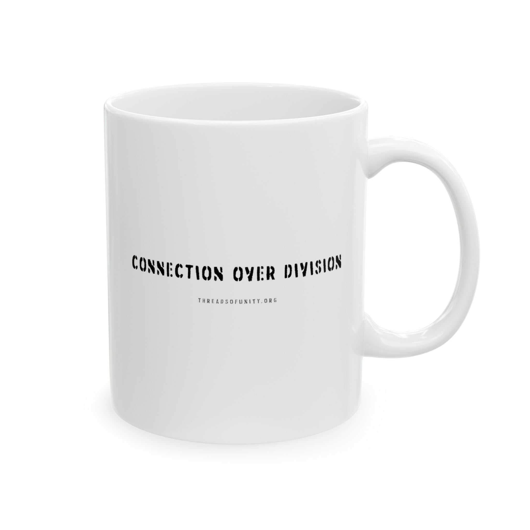 Ceramic "We All Love Dogs" Color Inversion Unity Mug (11oz, 15oz)