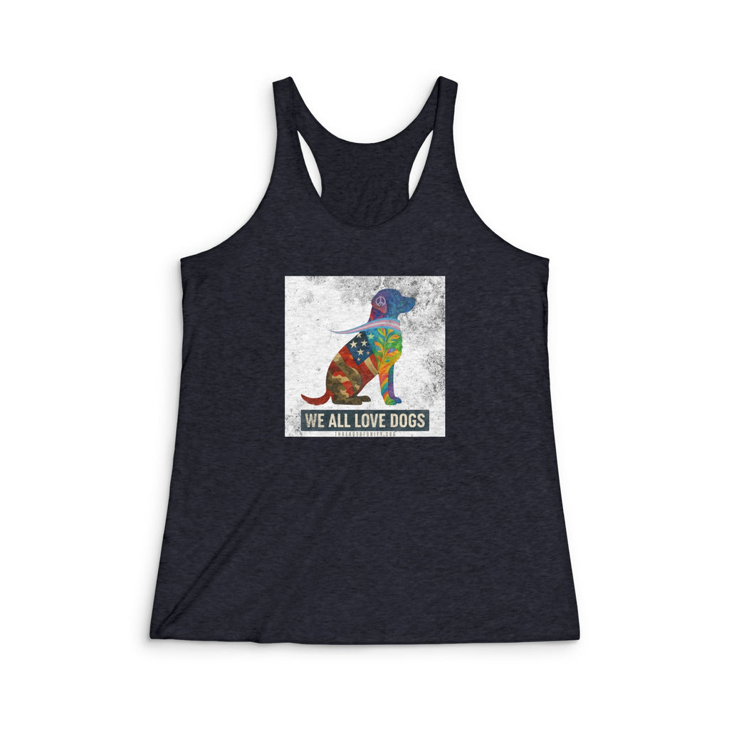 "We All Love Dogs" Threads of Unity™ Women's Tank Top