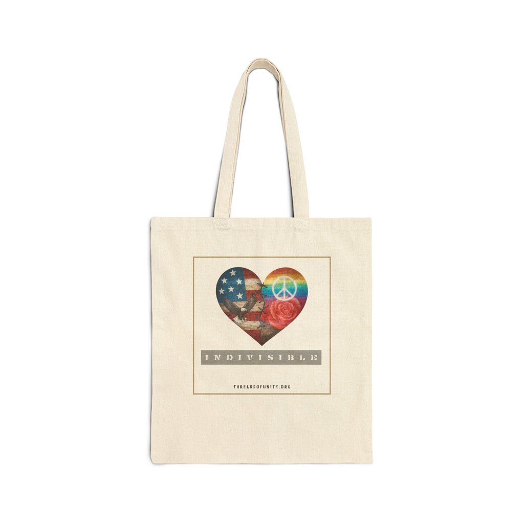 "Indivisible Heart" Threads of Unity™ Tote Bag