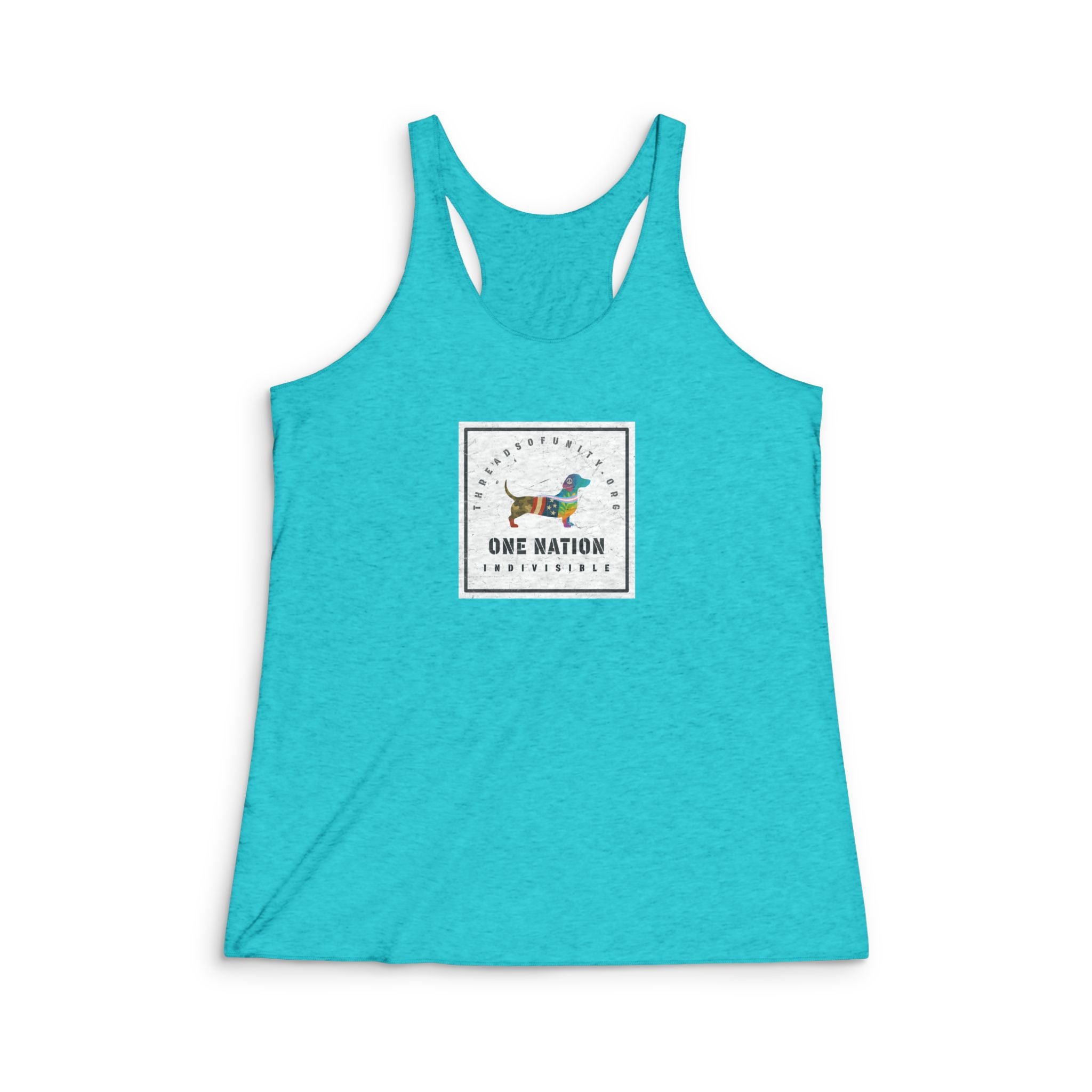 "One Nation, Indivisible Hound" Threads of Unity™ Women's Tank Top