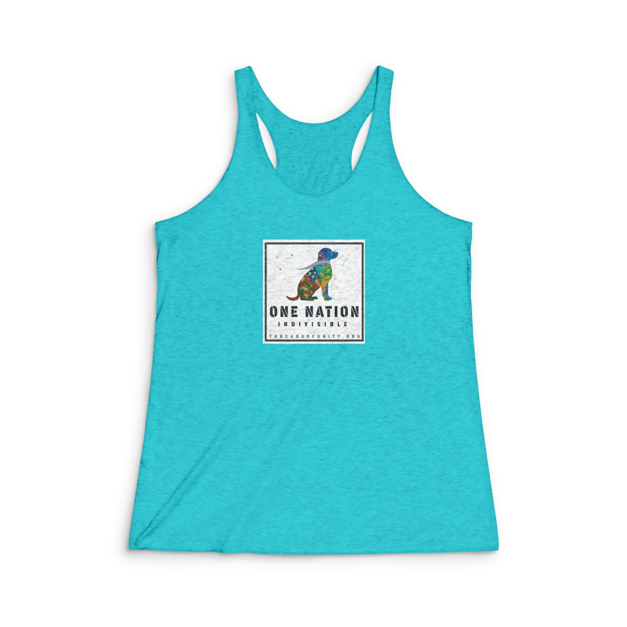"One Nation, Indivisible Retriever" Threads of Unity™ Women's Tank Top