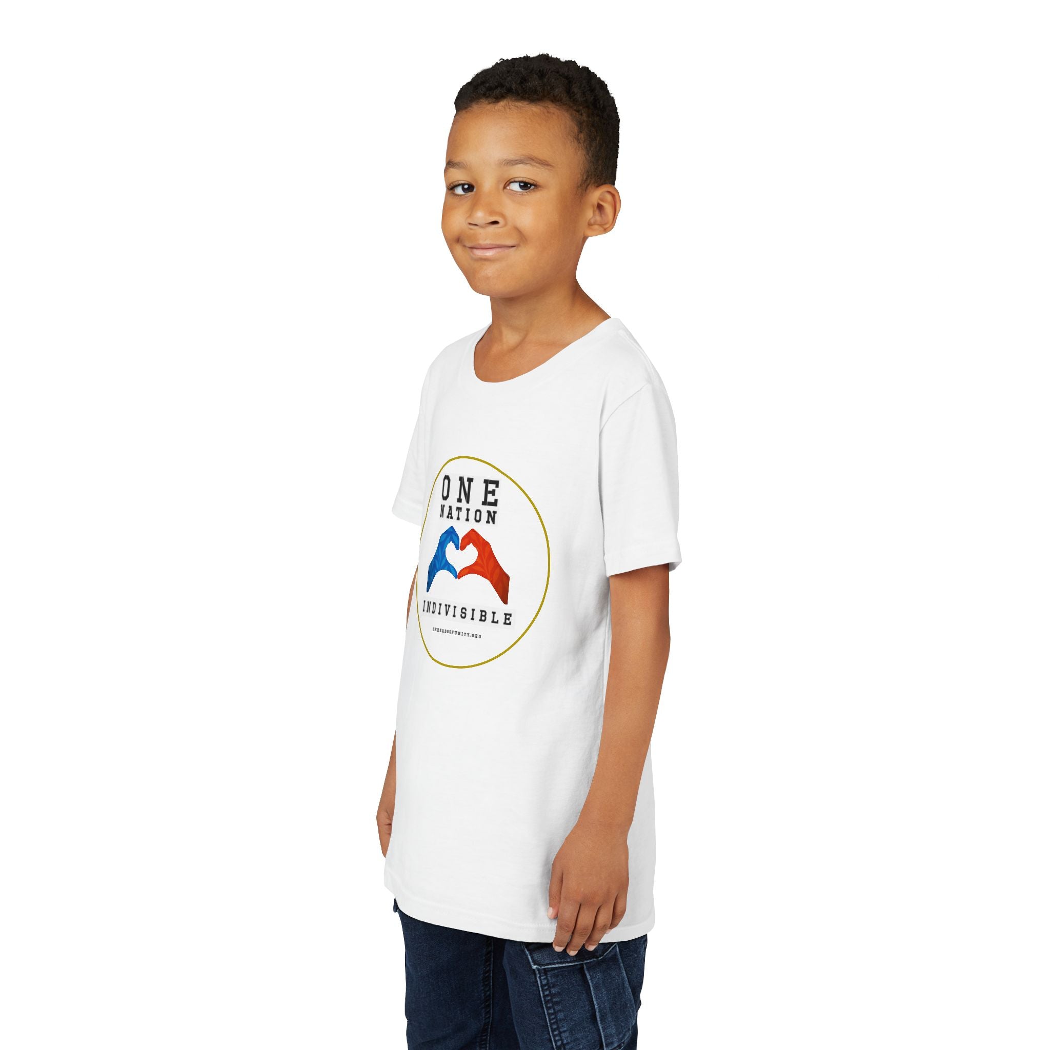 "One Nation" Threads of Unity Kids/Youth T-Shirt
