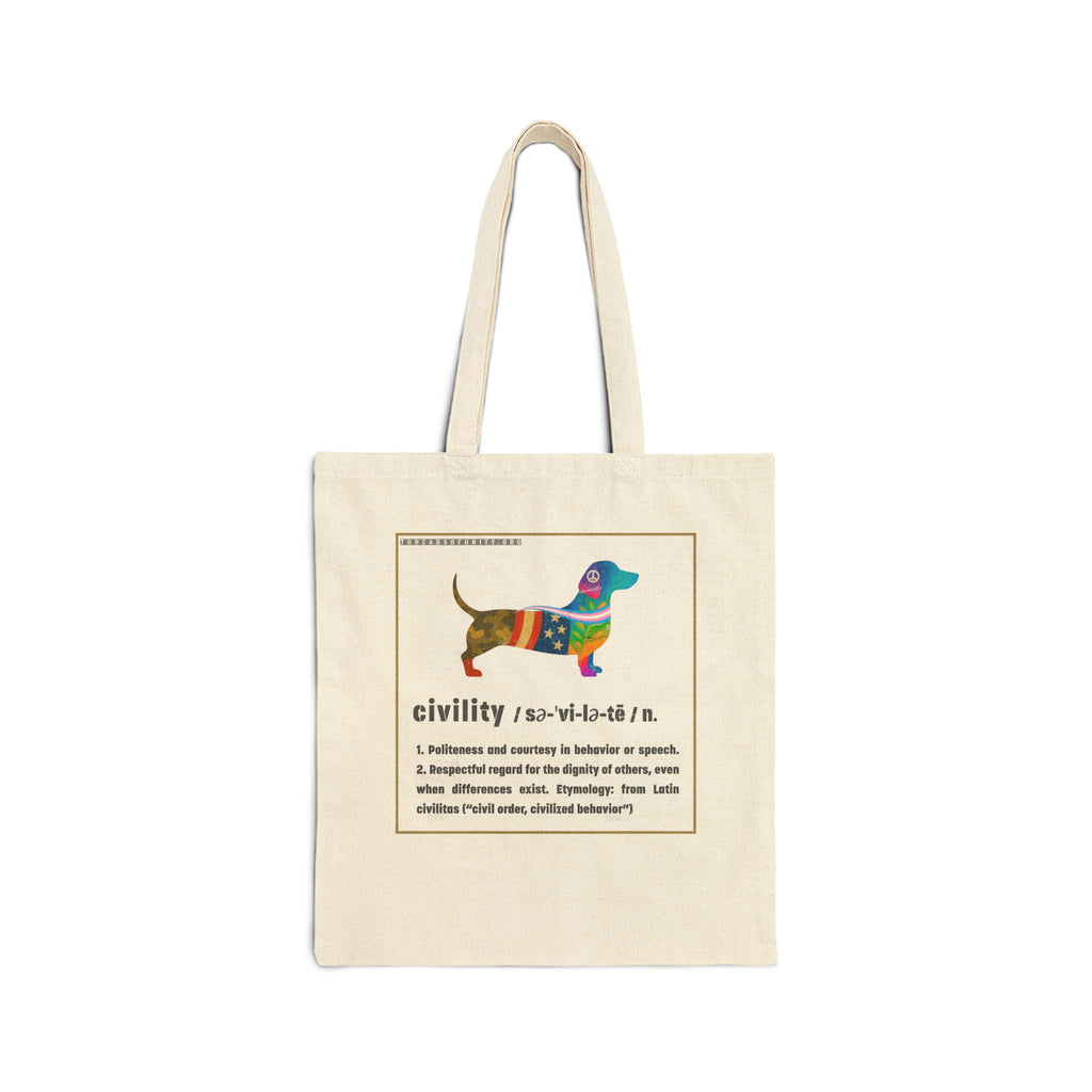 "Civility" Threads of Unity™ Tote Bag