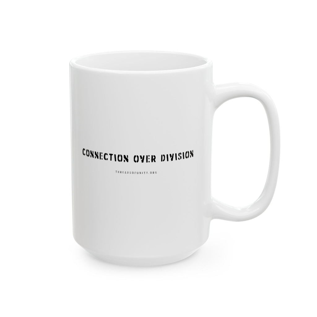 Ceramic "We All Love Dogs" Color Inversion Unity Mug (11oz, 15oz)