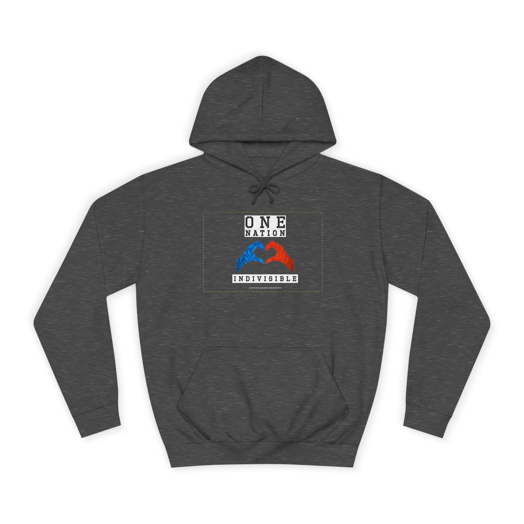 Unisex "One Nation, Indivisible" Threads of Unity™ Unisex College Hoodie