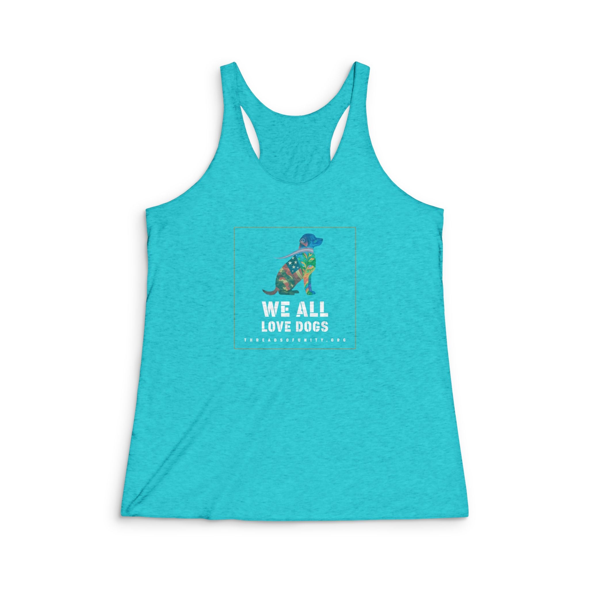 "We All Love Dogs, Retriever" Threads of Unity™ Women's Tank Top