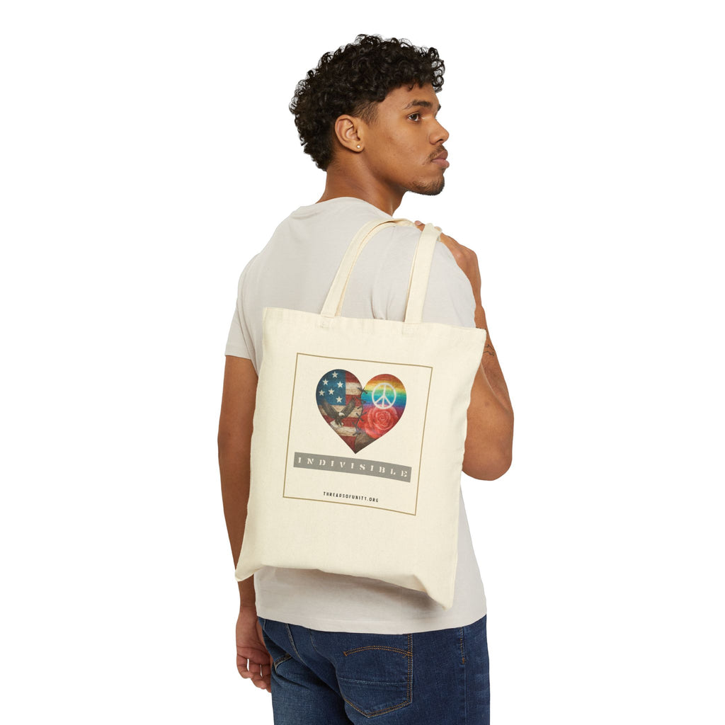 "Indivisible Heart" Threads of Unity™ Tote Bag